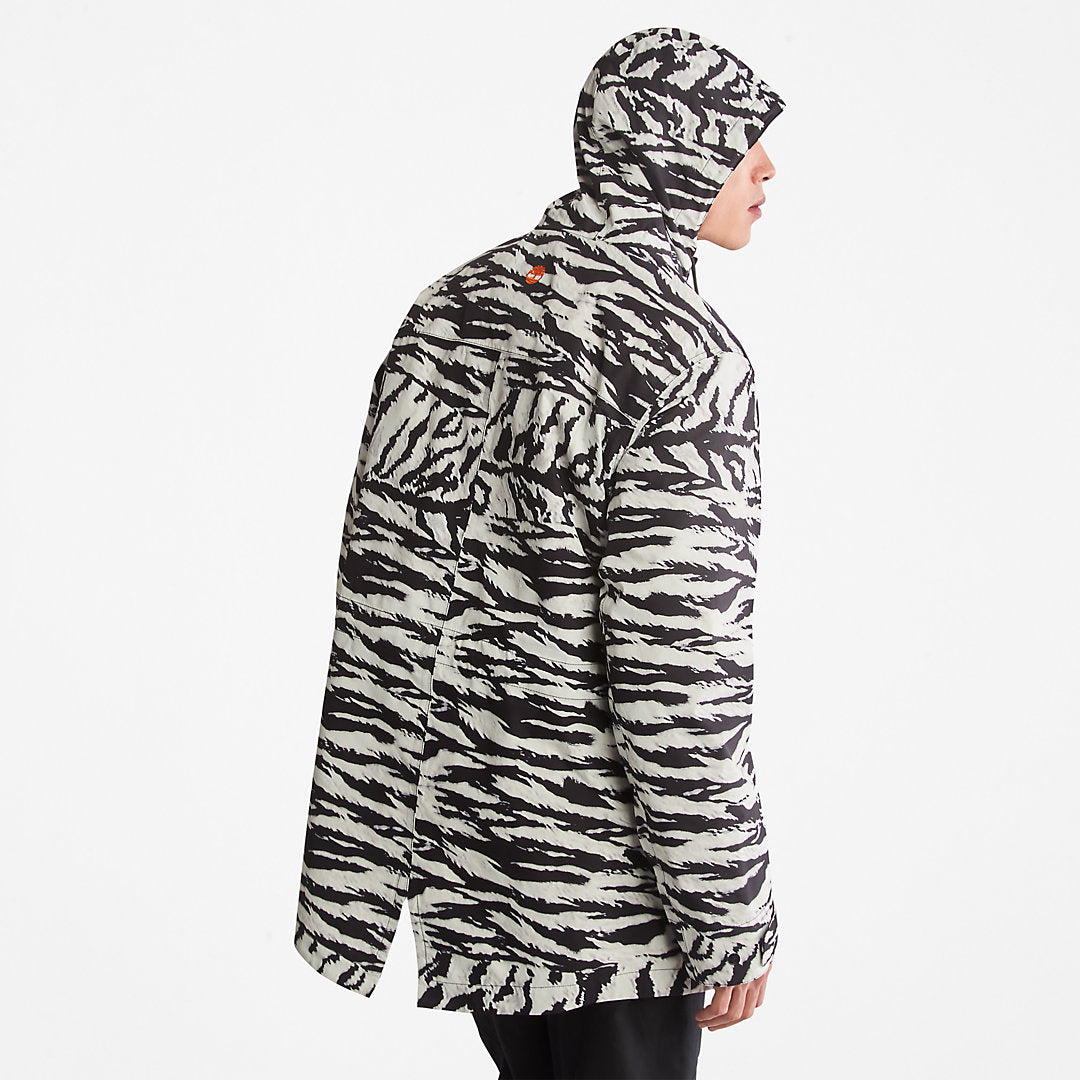 Mens Timberland All Gender 3-in-1 Year of the Tiger Jacket in White