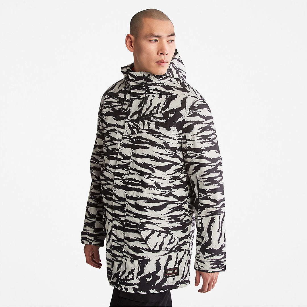 Mens Timberland All Gender 3-in-1 Year of the Tiger Jacket in White