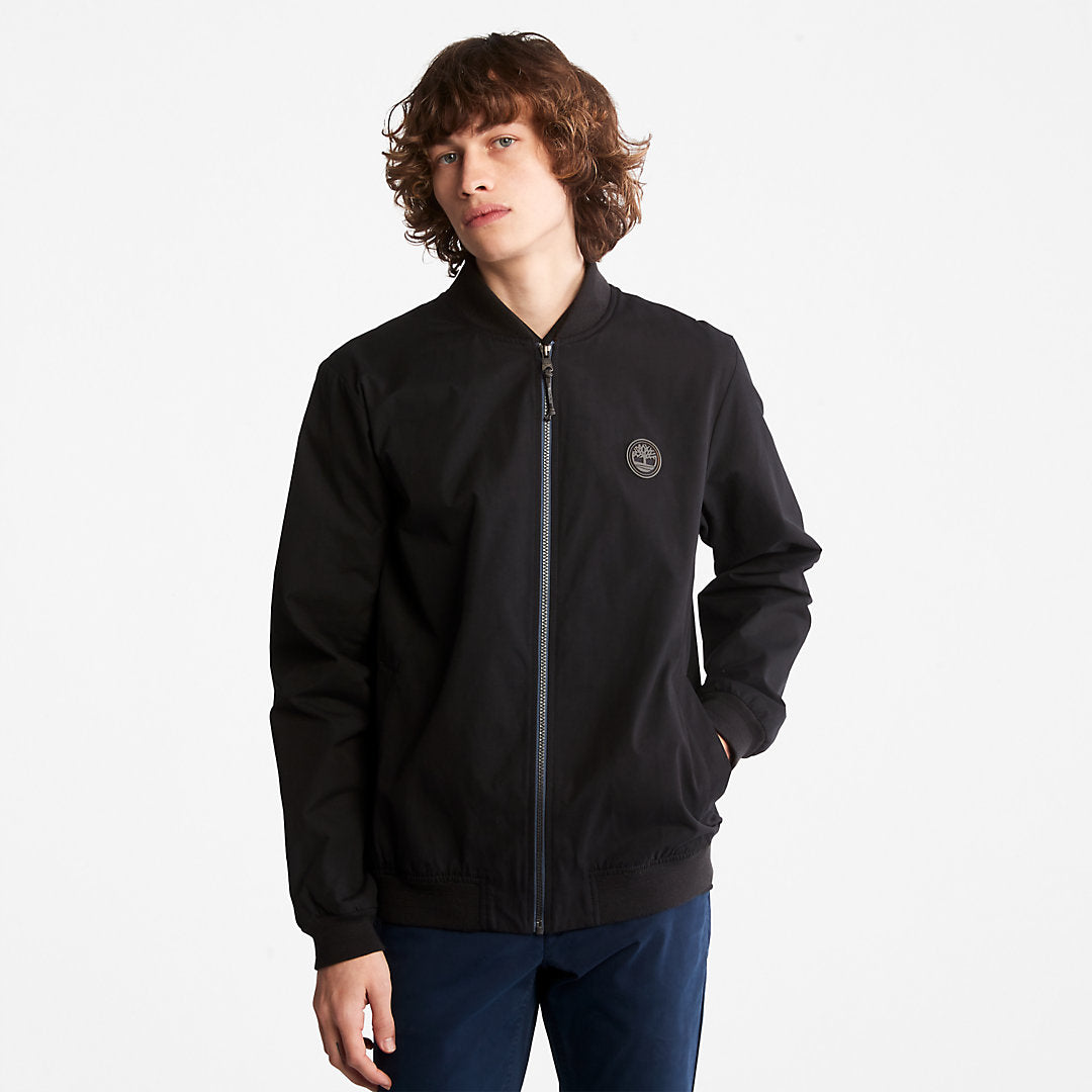 Mens Timberland DWR Bomber Jacket for Men in Black
