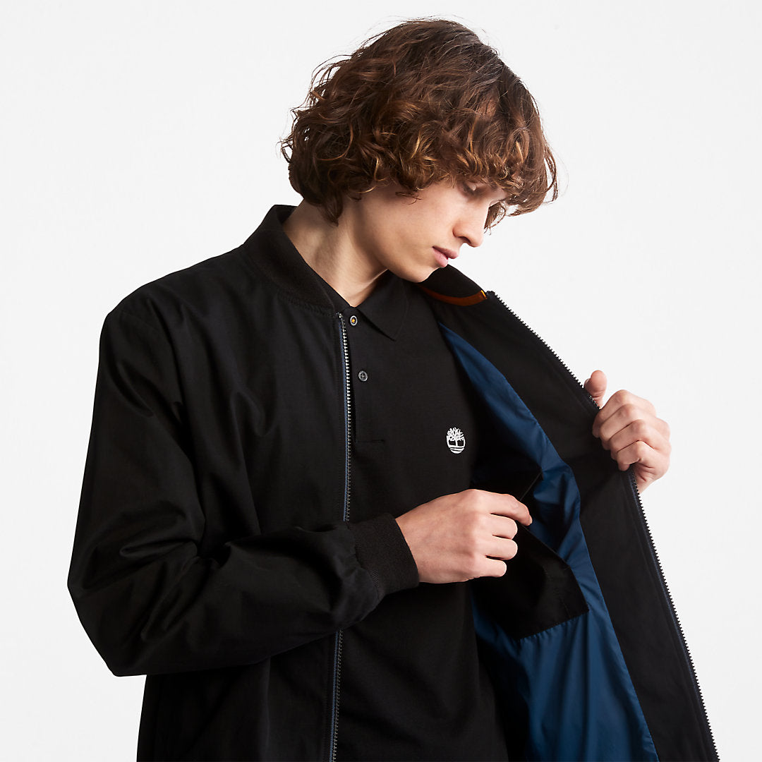 Mens Timberland DWR Bomber Jacket for Men in Black