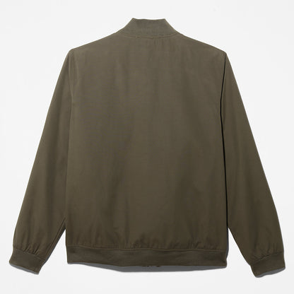 Mens Timberland DWR Bomber Jacket for Men in Dark Green