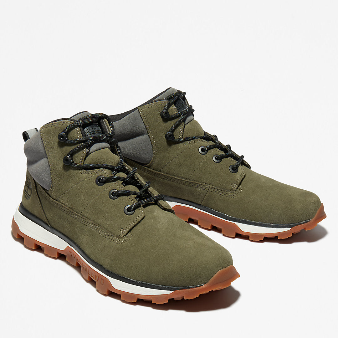 Mens Timberland Treeline Chukka for Men in Dark Green