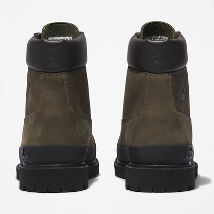 Womens Timberland Bee Line x Timberland® 6 Inch Rubber Toe Boot for Women in Dark Green/Black