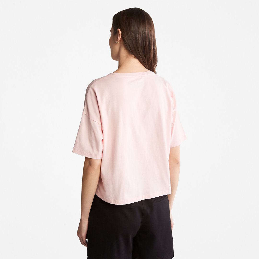 Womens Timberland Pastel T-Shirt for Women in Pink