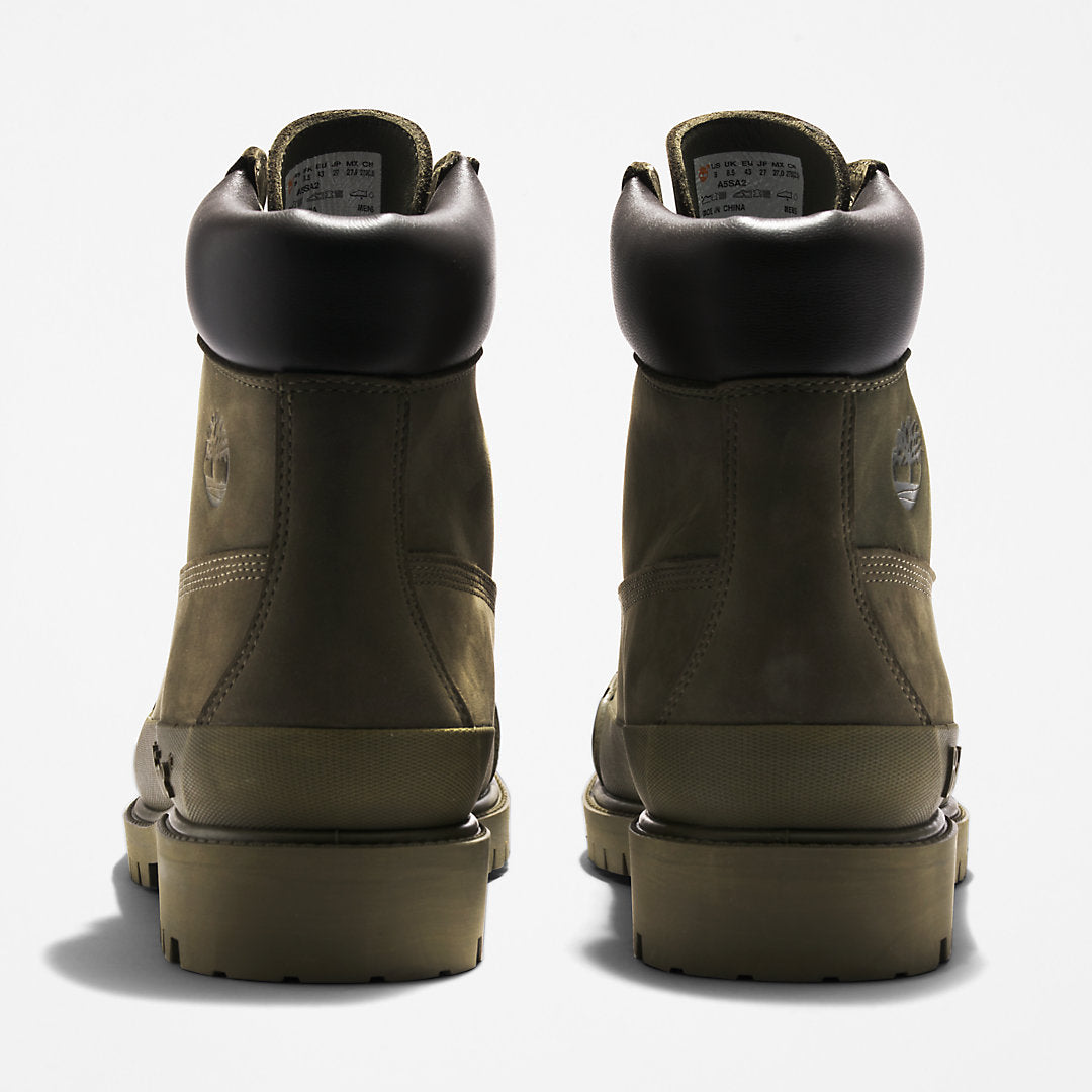 Mens Timberland Bee Line x Timberland® 6 Inch Rubber Toe Boot for Men in Dark Green