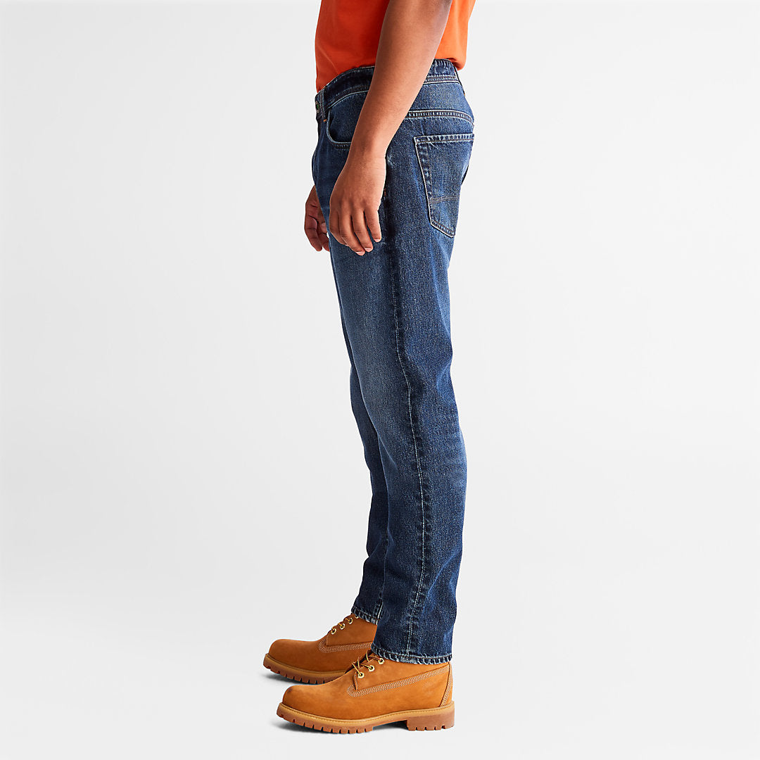Mens Timberland Outdoor Heritage EK+ Denim Jeans for Men in Indigo