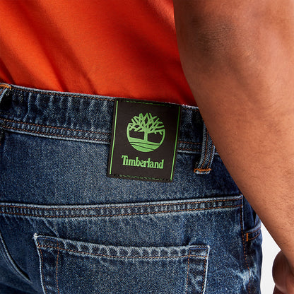 Mens Timberland Outdoor Heritage EK+ Denim Jeans for Men in Indigo