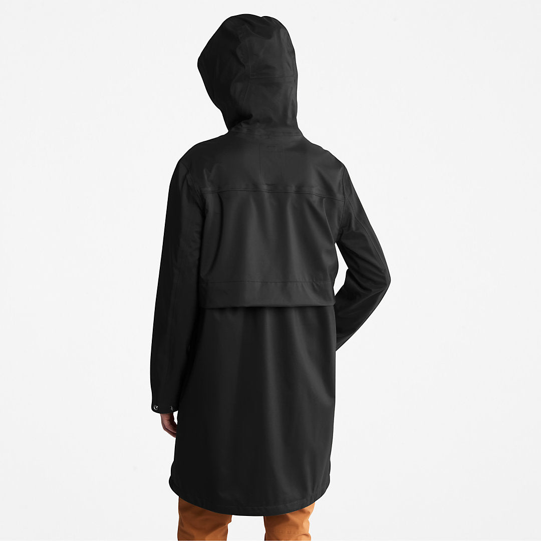 Womens Timberland Waterproof Mid-length Parka for Women in Black