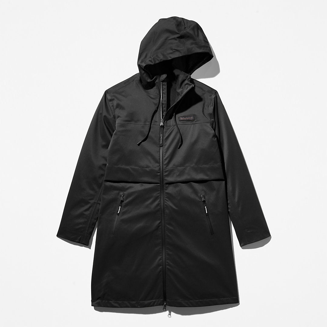 Womens Timberland Waterproof Mid-length Parka for Women in Black