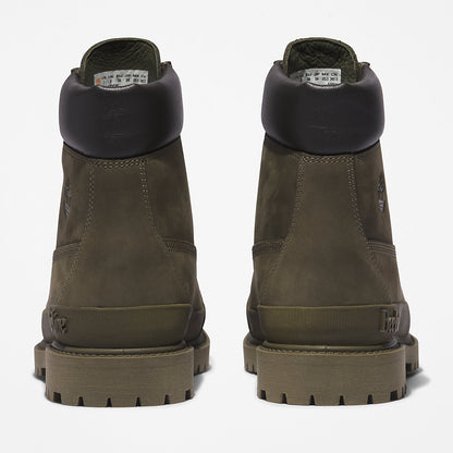 Womens Timberland Bee Line x Timberland® 6 Inch Rubber Toe Boot for Women in Dark Green