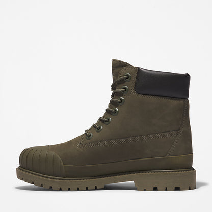 Womens Timberland Bee Line x Timberland® 6 Inch Rubber Toe Boot for Women in Dark Green