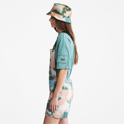 Womens Timberland Dungaree Shorts for Women in Summer Print