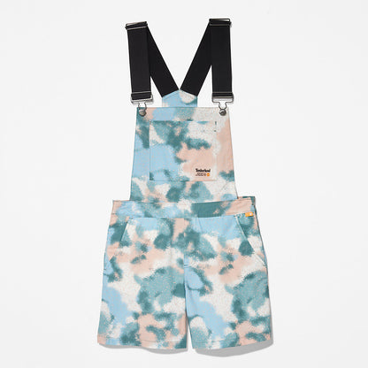 Womens Timberland Dungaree Shorts for Women in Summer Print