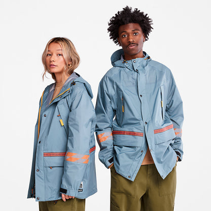 Mens Timberland Bee Line x Timberland® Triple-layer Parka in Blue