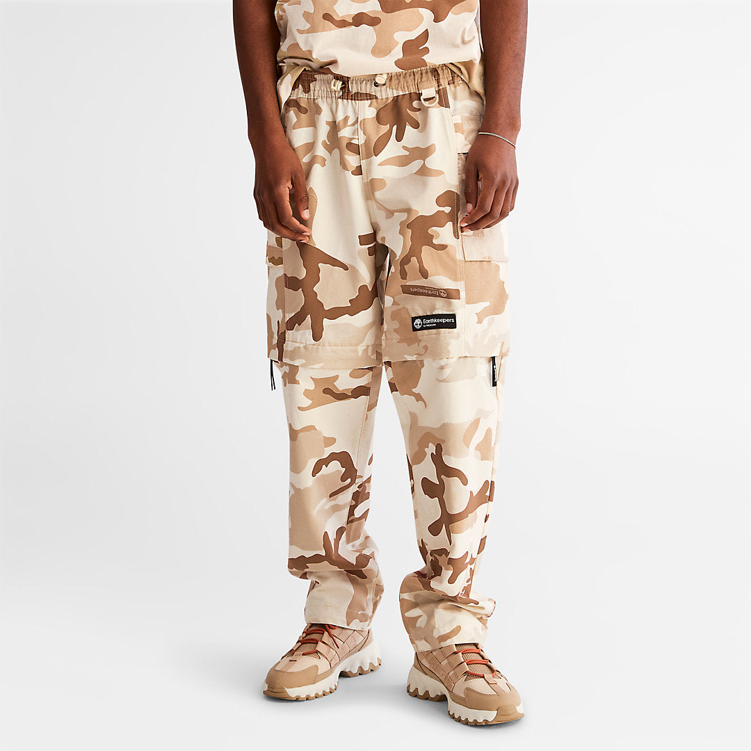 Mens Timberland Earthkeepers® by Raeburn Zip-off Utility Pants in Camo