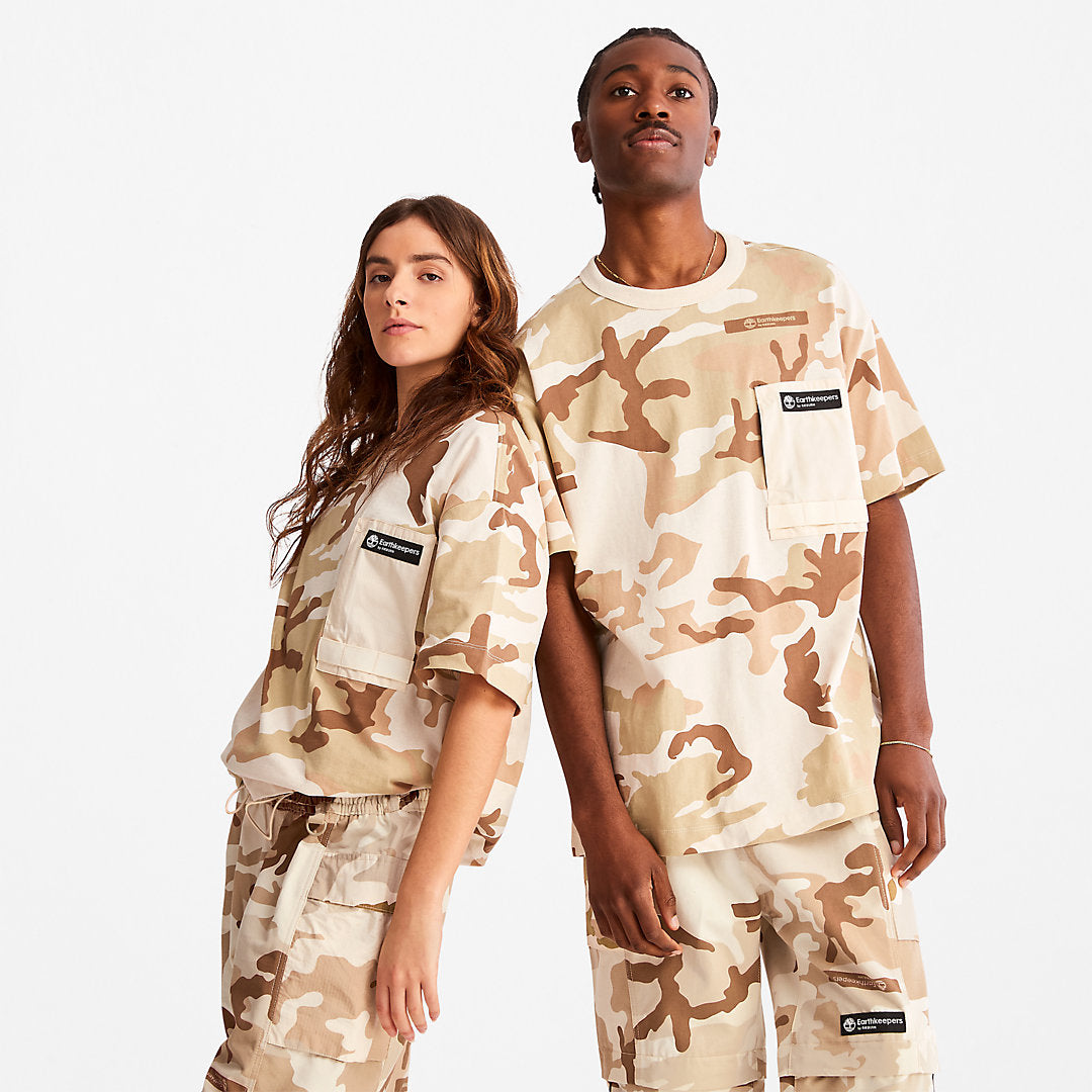 Mens Timberland Earthkeepers® by Raeburn Utility T-Shirt in Camo