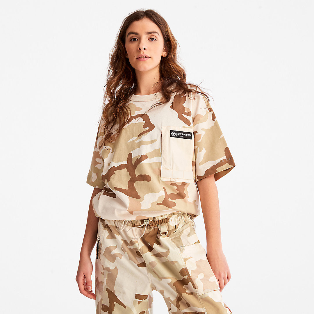Mens Timberland Earthkeepers® by Raeburn Utility T-Shirt in Camo
