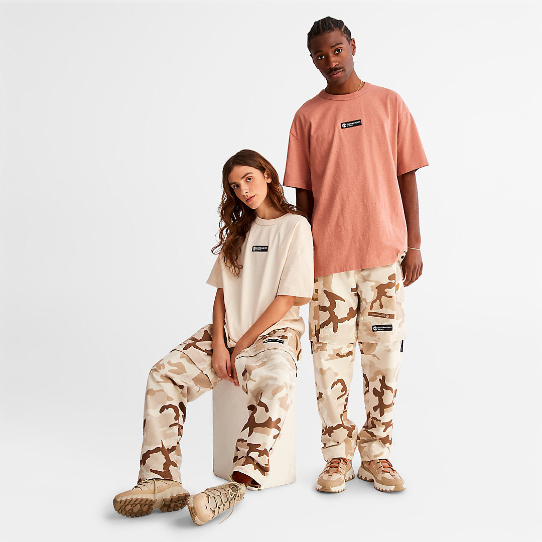 Mens Timberland Earthkeepers® by Raeburn Archive Globe T-Shirt in Orange