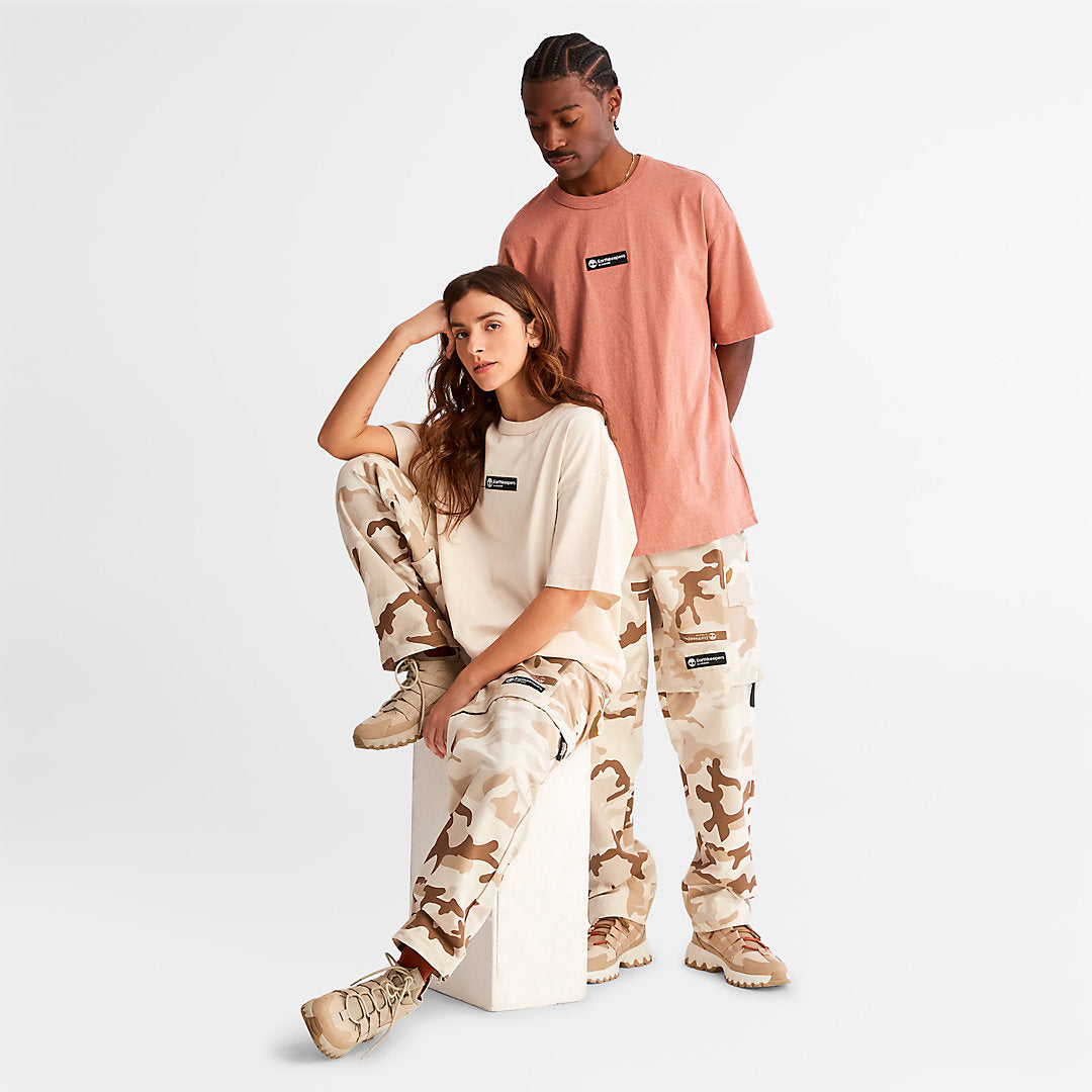 Mens Timberland Earthkeepers® by Raeburn Archive Globe T-Shirt Colourless