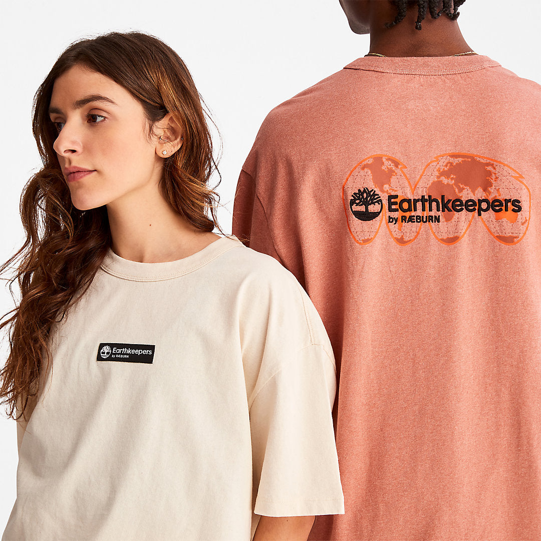Mens Timberland Earthkeepers® by Raeburn Archive Globe T-Shirt Colourless