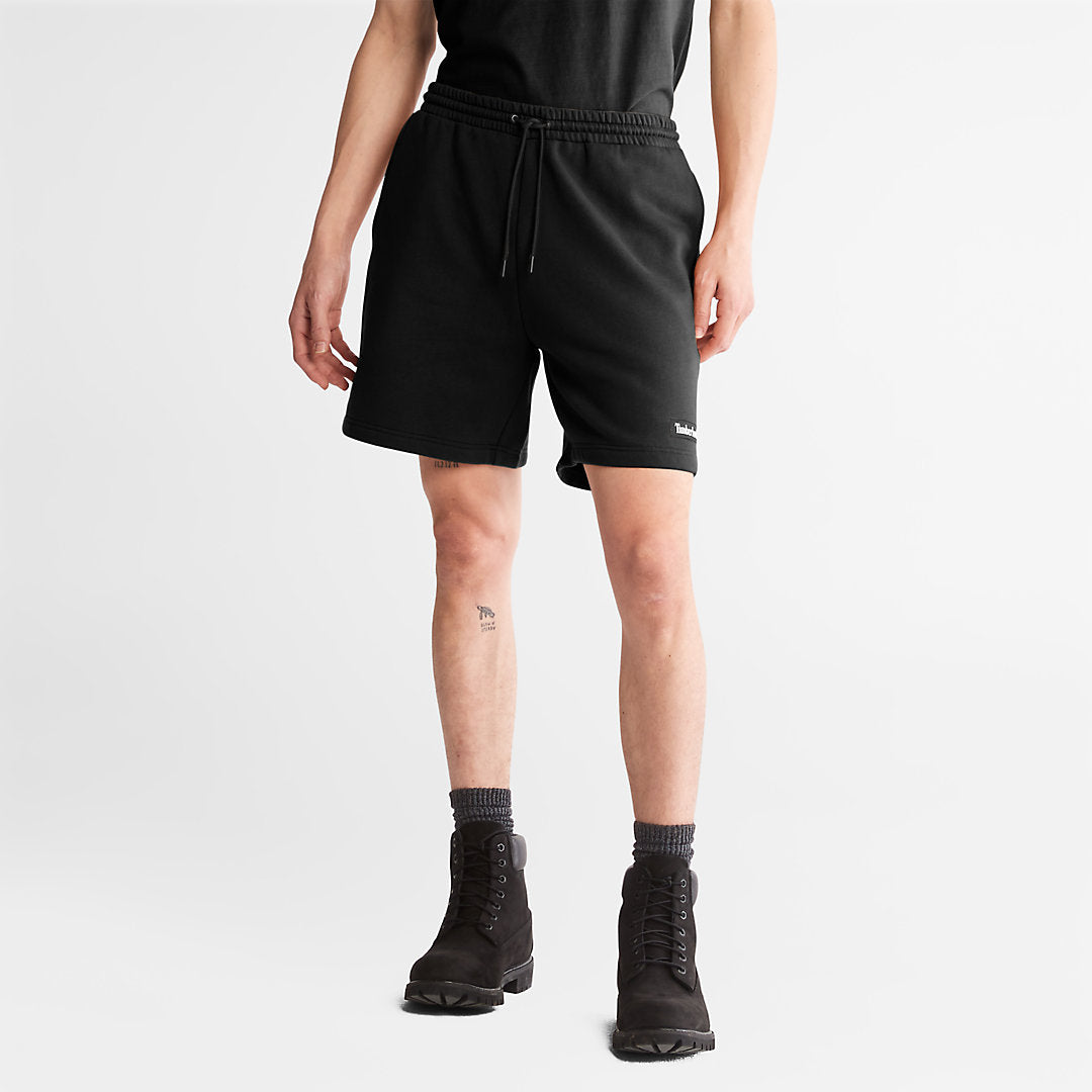 Mens Timberland All Gender Sweatshorts in Black