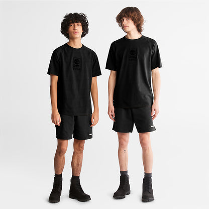 Mens Timberland All Gender Sweatshorts in Black