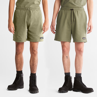 Mens Timberland All Gender Sweatshorts in Green