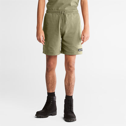 Mens Timberland All Gender Sweatshorts in Green
