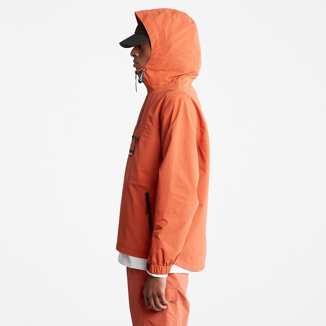Mens Timberland All Gender Outdoor Archive Anorak in Orange