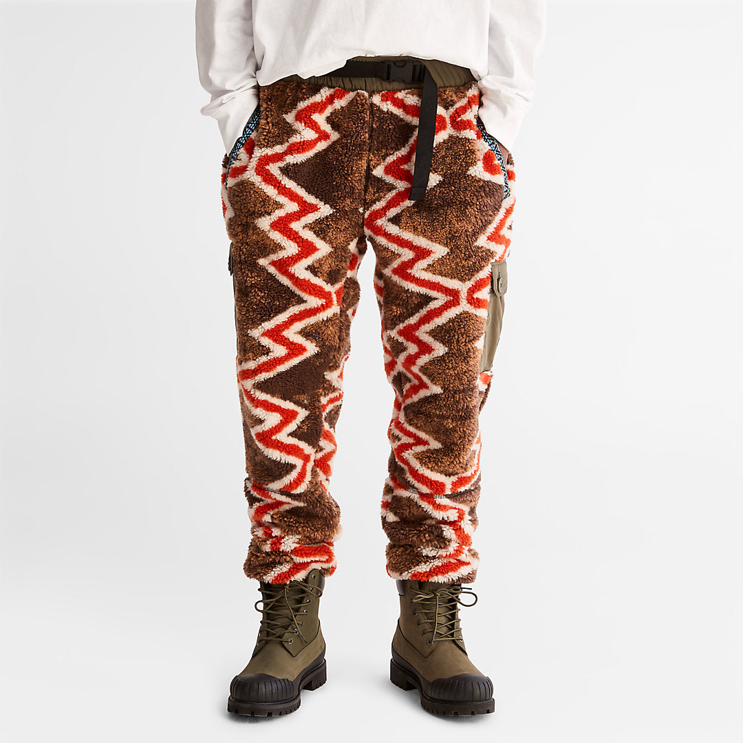 Mens Timberland Bee Line x Timberland® Fleece Bottoms in Red
