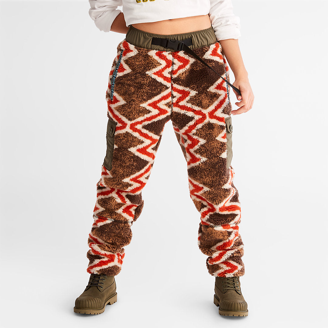 Mens Timberland Bee Line x Timberland® Fleece Bottoms in Red