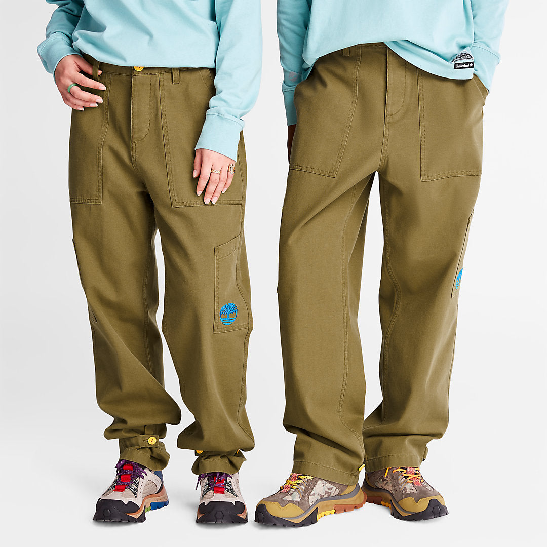 Mens Timberland Bee Line x Timberland® Wide-leg Bottoms in Brown