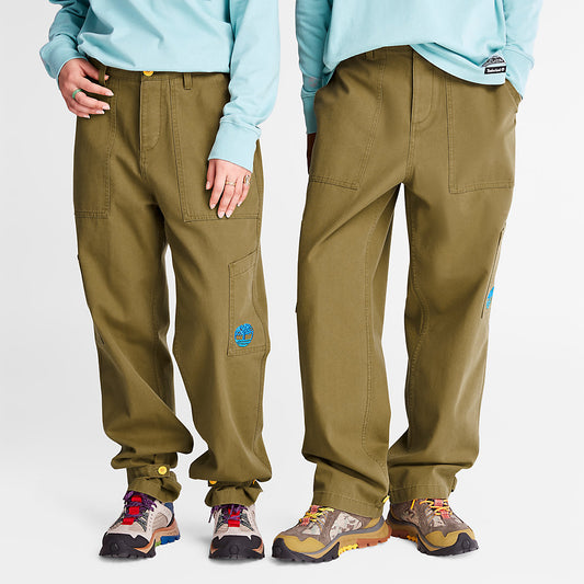Mens Timberland Bee Line x Timberland® Wide-leg Bottoms in Brown