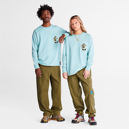 Mens Timberland Bee Line x Timberland® Wide-leg Bottoms in Brown
